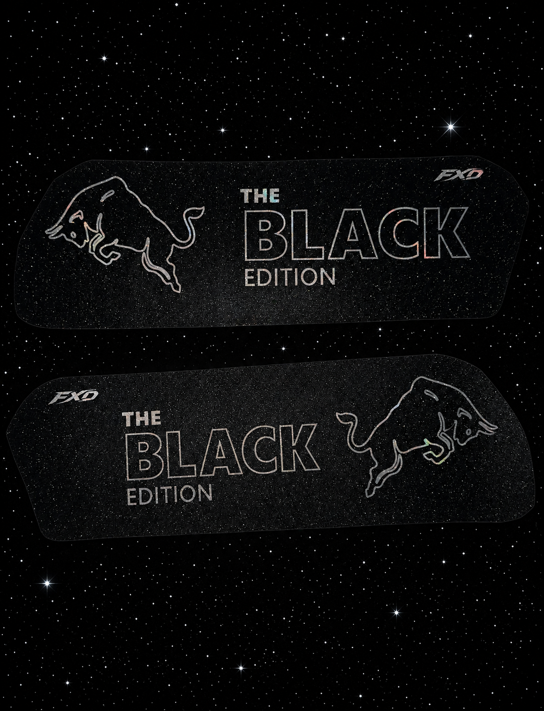 Ridstar battery decals