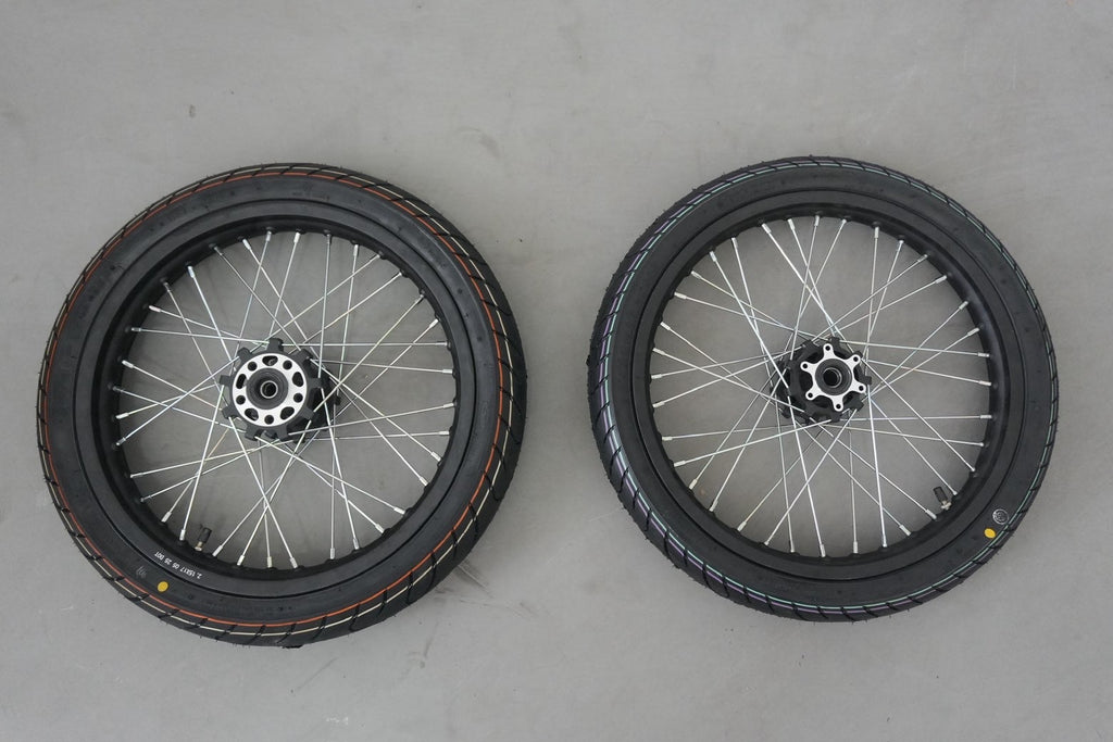 79bike/lbx super moto wheel set