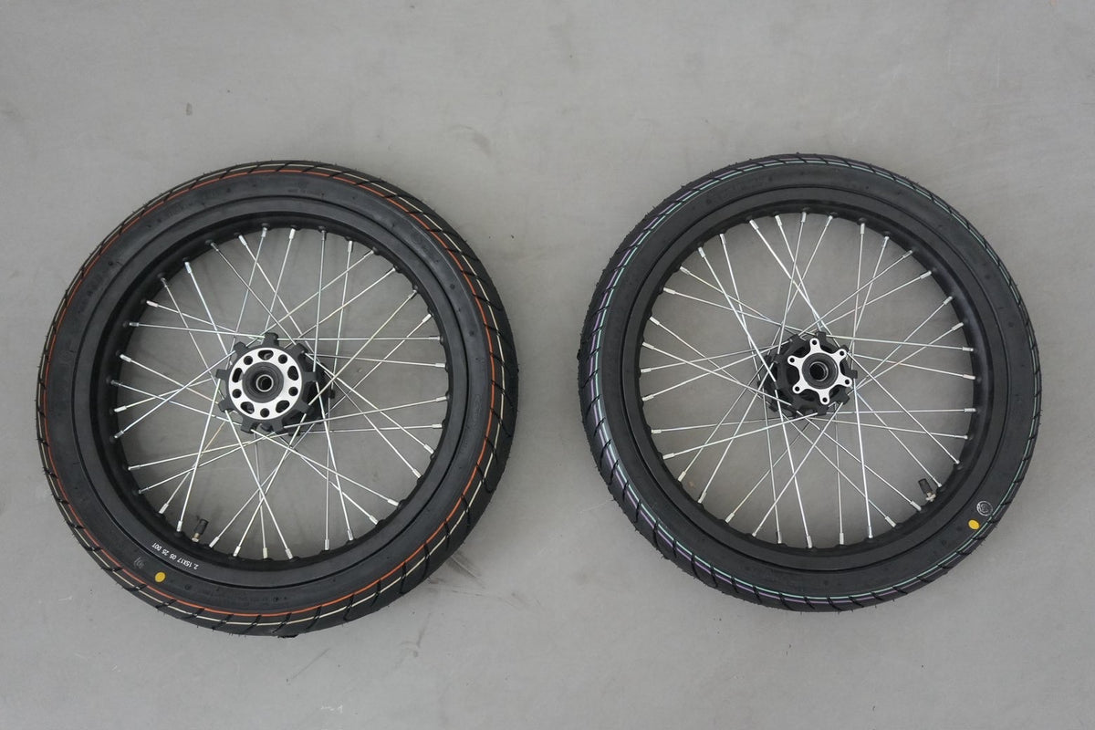 79bike/lbx super moto wheel set