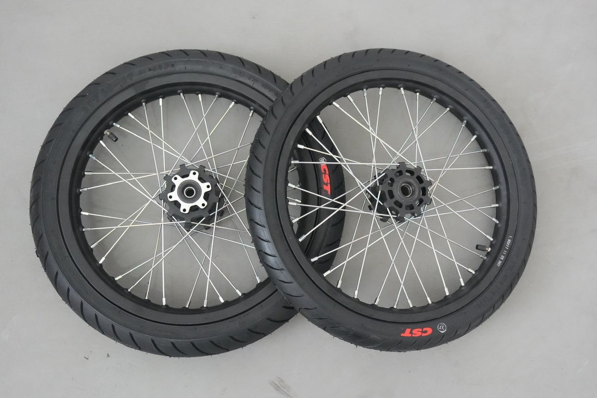 79bike/lbx super moto wheel set